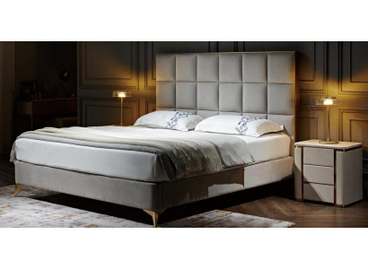 Dizaina gulta guļamistabā gultas tekstils viesnīca luksussēdes audums mēbeles jauns