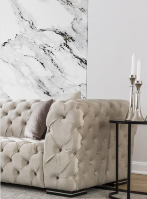 Chesterfield Polstermēbeļu stūra dīvāns Dīvāns Stūra dīvāna komplekts Polster Luxus Stūra dīvāns Jauns