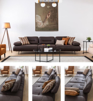 Sofas 4+3+1+1 lietu dizaina dīvāns Polster Couchen Couch Modern Luxury