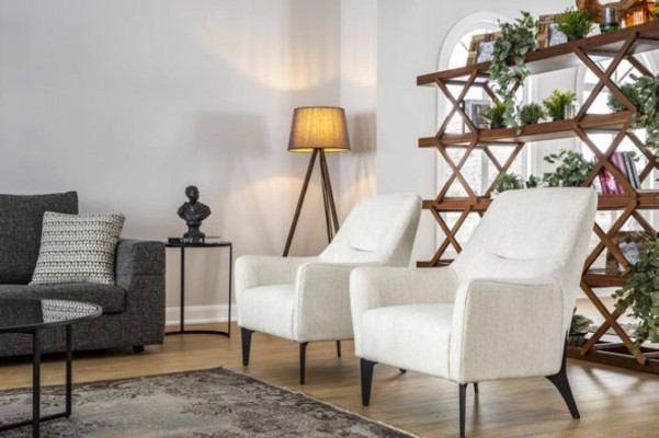 Krēsls Moderns viensējējs dizains Jauns krēsls Iekārtojums Dzīvojamā istaba Sofa 1 viensējējs
