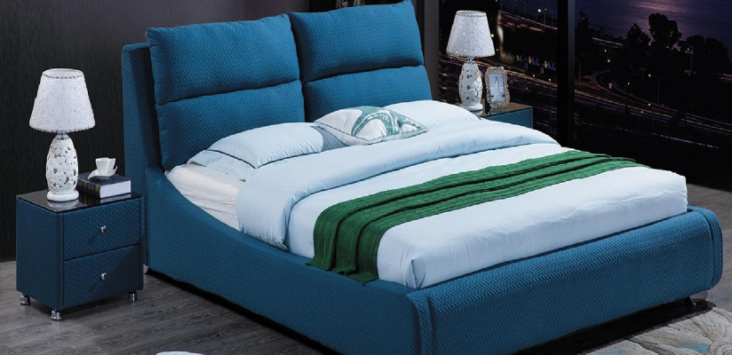 Gulta Polster dizains deko luksusa divguļamā gulta viesnīca guļamistaba ādas