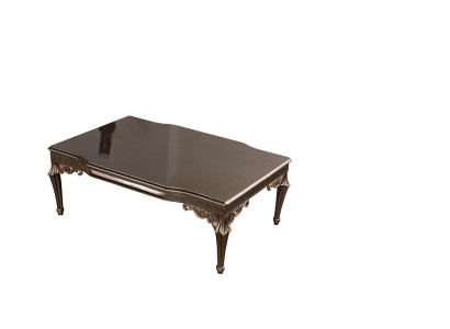 Koka galds Mēbeles galdi Sofa galds Klasiskie koka galdi Baroka galdi 119x79