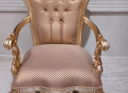 Beiger Chesterfield krēsla antīkais stils krēsli ar roku balstiem baroka un rokoka stilā mēbeles