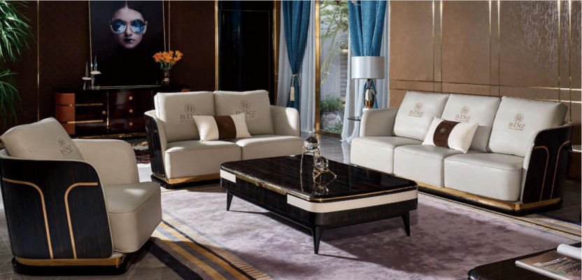 Sofas komplekts 3-vietigs dizains dīvāns polster dekoratīvās sofa mūsdienīga.