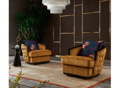Dizaina krēsla tekstila luksusa televizoru dīvāns 1-vietīgā sofa atpūtai lounga kluba polsteris