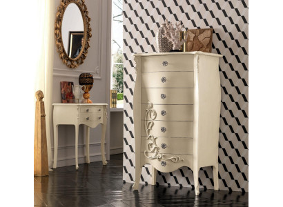 Komoda luksusa skapis Art Deco stilā Komodes Itālijas luksusa mēbeles