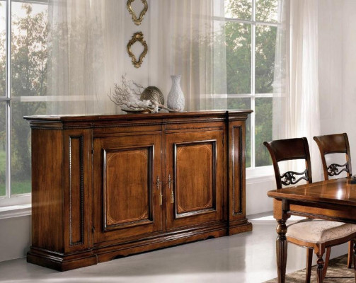 Kumode galds Apgaismojums Brūns Sidebords masīvā koka skapis Mēbeles Kumodes