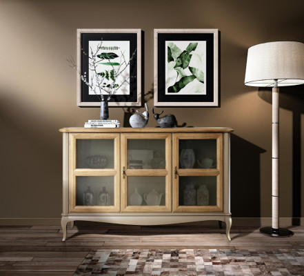 Komoda Sideboard Plaukt Skapis Plauki Masīvkoka mēbeles no Itālijas Skapji