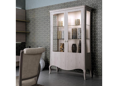Stikla skapī Wohnzimmer Sideboard Vitrine Ēdamistabas Sideboard koka skapji Mēbeles