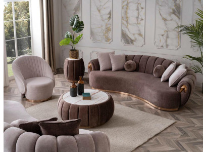 Sofasets Dīvāni Polster Mēbeles komplekts 3+1 galds 3 gab. sēdekļu polsteris Garnitūras