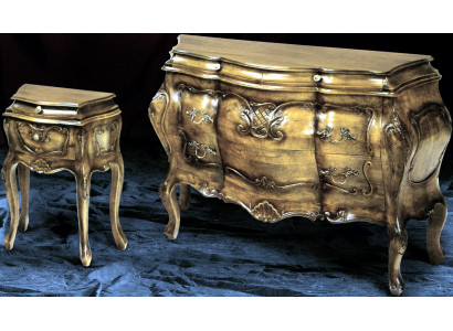 Komodastieņi Koks Itāļu stils Mēbeles Greznas kumodes Baroka stila "Sideboard" Itālijā Jaunas