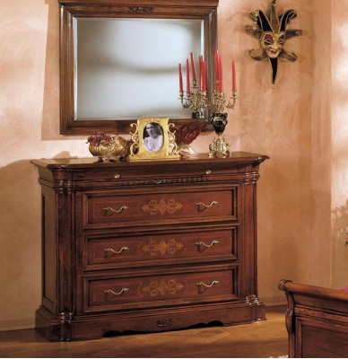 Sideboard Komodu komoda 4 kausi koka kausētuve Komodi