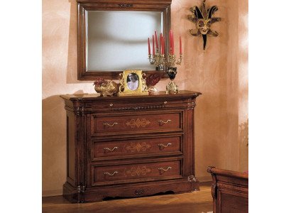 Sideboard Komodu komoda 4 kausi koka kausētuve Komodi