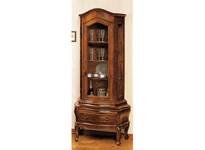 Kumode Masīvkoks Sideboard Dzīvojamā Istaba Kumode Vaccari cav giovanni Stikla durvis