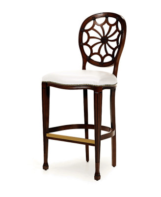 Polsterēts krēsls, mājīga telpa, klubu luksusa koka krēsls, dizaina krēsls, bāra sols, bāra solis