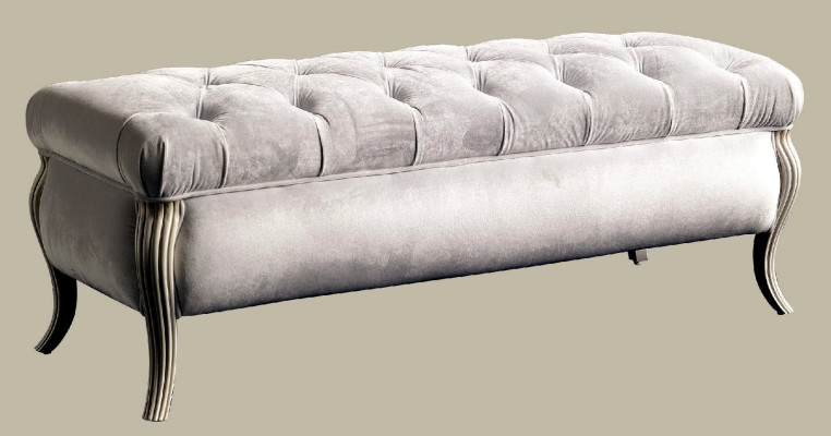 Chesterfield dizaina otomans Ovals Pufa pēdu atbalsts Mēbeļu pufa istabas pufa.