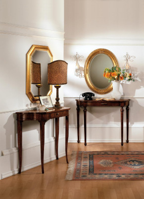 Konsolentāla dizaina koka galdiņš Konsola Konsolnieki Luksusa galdi Sideboard