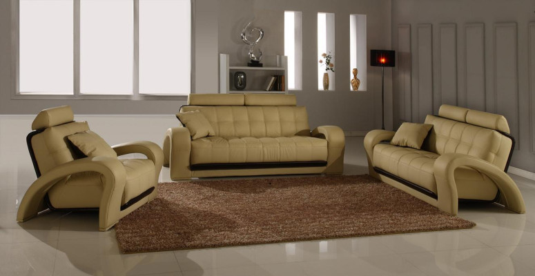 Sofa komplekts 3+2+1 sēdvietu dīvāns dīvāna komplekti ādas dīvāni mēbeles auduma tekstils