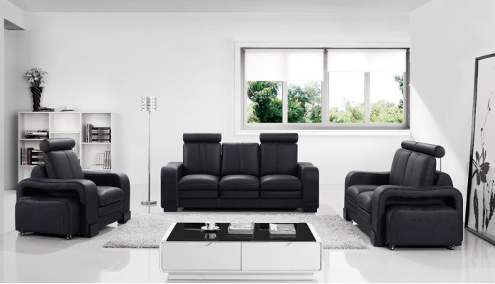 Sofagarnitūra 3+1+1 sēdētāji dizaina gultas dīvāns polster couch Moderne.