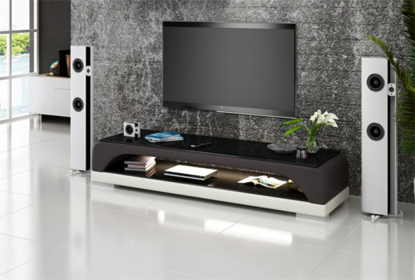 Dizainera izgatavots TV apakšstāvs ēdamgalds komoda Side Low Board skapis