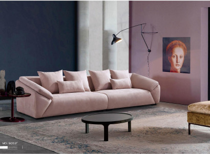 XXL Lielā dīvāna gulta Mājīgs mēbeļu komplekts Dīvāni Polster 4-vietīga XXL 330 cm