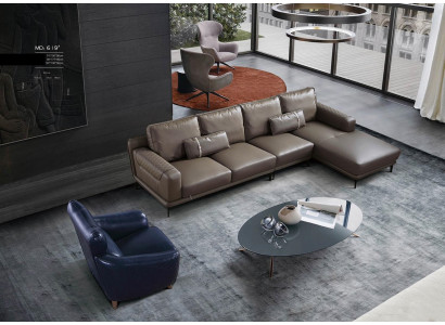 Eck Sofa Couch Designer Polster Sitz Ecke Wohn Landschaft Leder Couchen. -> Stūra dīvāns ar dizainera polsteri, stūra sēdeklis, dzīvojamā ainava ar ādas dīvāniem.