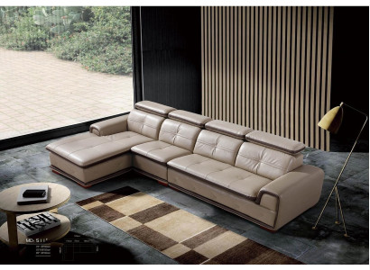 Ādas dīvāns stūra dīvāns sēdēt polster garnitūra dzīvojamā istaba ainavas dīvāni