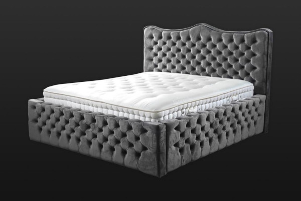 Chesterfield gultas audums divguļamā gultai 160x200 dizaina viesnīcas iekārtai