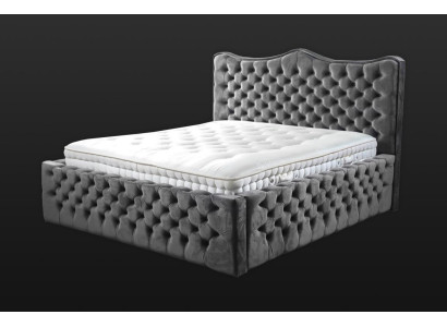 Chesterfield gultas audums divguļamā gultai 160x200 dizaina viesnīcas iekārtai