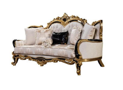 Chesterfield 3 sēdvietu dizainera sofa, luksusa mēbeļu dīvāni, auduma tekstilas. Jauns.