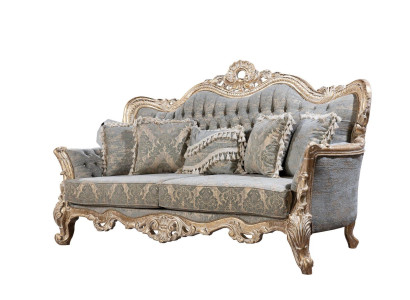 Chesterfield 3 -vietīgs dizainera dīvāns luksusa mēbelu dīvāni auduma auduma.