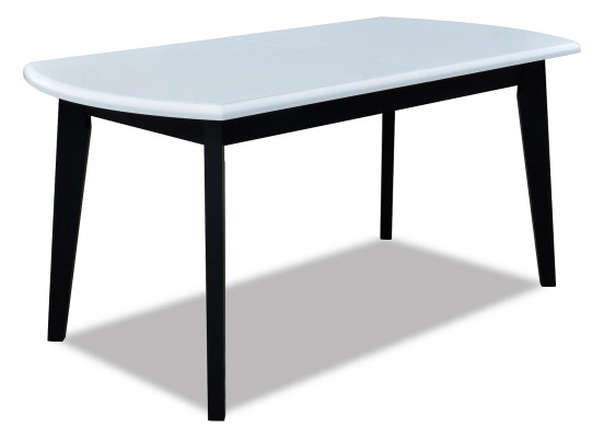 Galdi Dizaina Galds Koka Galds Ēdamistaba Luksusa Mēbeles Balts Melns 80x160/200 cm