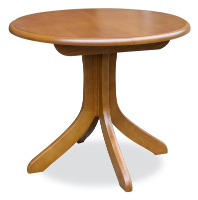 Dizaina ēdamgalds Moderni galdi dzīvojamā istabā Koksne 90x90/125cm Virtuves ēdamgaldi Jauni