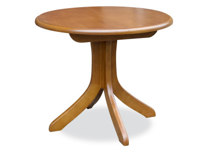 Dizaina ēdamgalds Moderni galdi dzīvojamā istabā Koksne 90x90/125cm Virtuves ēdamgaldi Jauni