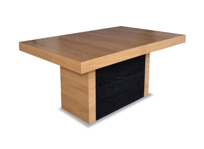 Luksusa ēdamgalds Dizainera koka galdi Mēbeles Kājas galds Ēdamistaba 110x250/490 cm