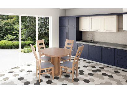 Ēdamgalds 4 x krēslu ēdamistabas komplekts ēdamgrupa koka galds 5 d. komplekts apģērbs