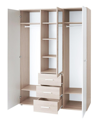 Drēbju skapis Dizains Luxury Skapis Modernais stils Guļamistabas iekārtojums Koks