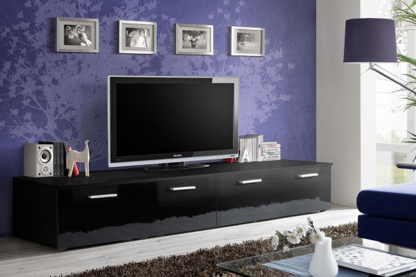 Dizainera TV statīvs Mūsdienīga viesistabas kumode Koksne Luksusa mēbeles