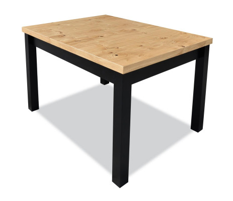 Ess Tisch Zimmer Tische Wohn Zimmer Holz Designer Braun 90x120/270 Holztische Ēdamistabas galds Taviem mēbeļu tēmu istabas galds Dizainera brūns 90x120/270 koka galdi