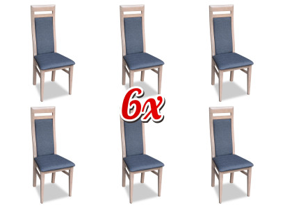 ēšanas komplekts ēdamistabas grupa mēbelēm 6x krēslu komplekts krēsli jauni