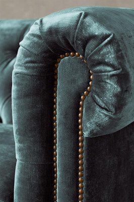 Stūra dīvāns Chesterfield ādas dīvāns dīvāna tekstila auduma polsterējums stūris jauns