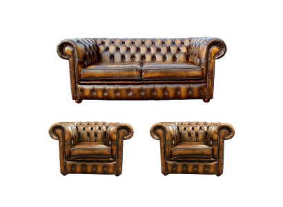 Chesterfield ādas dīvāns 2+1+1 tekstila dīvāns auduma polsterējums dīvāna komplekts