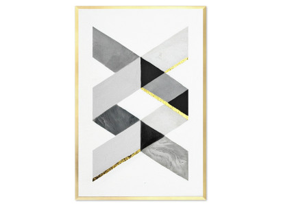 Eļļas gleznas Abstraktais Attēls Reālas Rokdarbi Rāmis Eļļas Gleznas Attēli 63x93cm Gleznošana