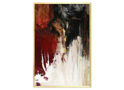 Eļļas glezna gleznas attēls audekls Reāli roku darbs Attēli Eļļas glezna Abstrakts 63x93cm