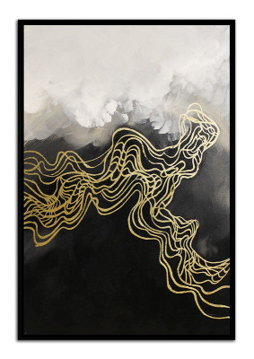 Moderno eļļas glezna glezna Echts 63x93 cm attēli Eļļas gleznojums Abstrakts audums siena