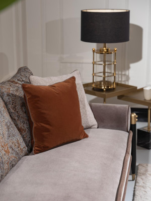 Pilnīgs dīvānu komplekts 431 auduma dīvāns krēsls dīvāni grupa Pelēks galds