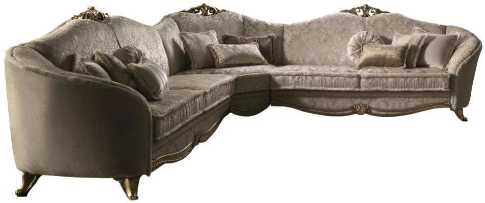 Stūra dīvāns dzīvojamā istaba dīvāns Couch L formā Piespiedu platuma Dīvāni Tekstils arredoclassic