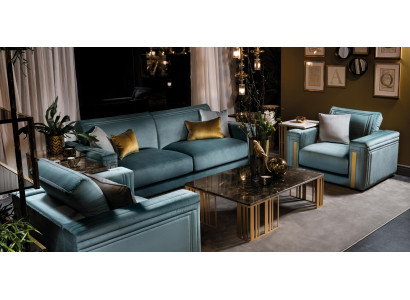 Sofa komplekts 3-vietīgs dzīvojamo telpu sofa dīvāns mēbeļu komplekts ar auduma pārvalku.