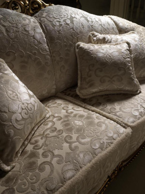 Sofas komplekts 3+3 sēdvietas auduma dīvāns mēbeles komplekts dīvāns arredoclassic