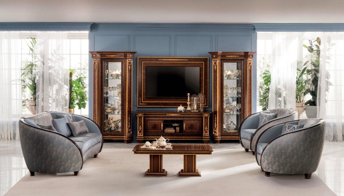 Luxus klase 2+1 Itālijas mēbeles Dīvāngarnitūras dīvāns Kanapē arredoclassic™ Jauns